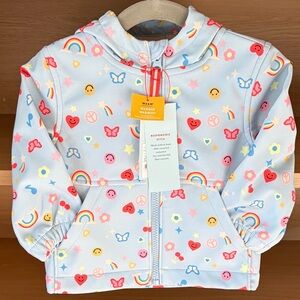 ✨$18✨Cat & Jack•Baby Full-Zip Friendship Bracelet Charm Softshell Jacket | 12m